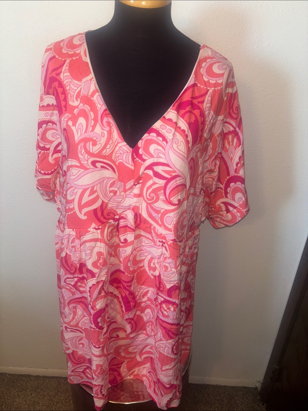 The Nines Pullover Colorful Dressa size 2X
